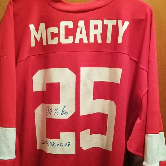 Logo7 Other - Àutographed #25 Darren McCarty jersey